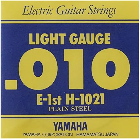 Yamaha H1021 エレキギター用 バラ弦 1弦 3本