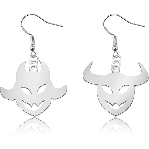 OKEYCH Vox Inspired Earrings - Cartoon Fan Jewelry & Cosplay Merch Gift For Fans - View #9