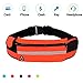 Running Belt Waist Pack, Water Resistant Waist Bag, Sports Fanny Pack with Adjustable Belt for Phone Men Women Running Hiking Cycling Travel Workout.