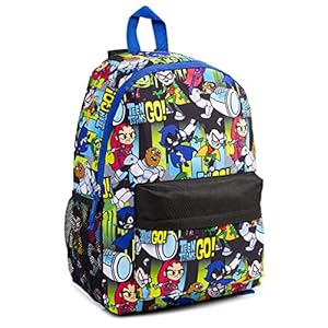 Comprar Teen Titans Go! Mochila Niño, Material Escolar para Niños, Mochilas Escolares Juveniles de Los Jovenes Titanes, Mochila Infantil