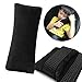 Kids Seatbelt Pillow, ILIVABLE Universal Car Safety Belt Shoulder Pad Neck Protector Plush Vehicle Non-Slip Seat Belt Cover for Child, Adult Travel (Black, 1 Pack)