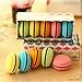 YIXIN Set of 5 Plastic Eraser Multi-colors Macarons Dorayaki Cookie Rubber for Pupils Kids School Office Stationary Kits