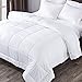 puredown Alternative Comforter, Duvet Insert, 300 Thread Count, Cotton Shell, White, Twin/Twin XLarge