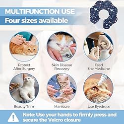 ComSaf Soft Cat Recovery Collar, Protective