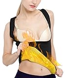 Funnygirl Women's Body Shaper Hot Sweat Workout Tank Top Slimming Vest Tummy Fat Burner Neoprene Shapewear for Weight Loss No Zipper