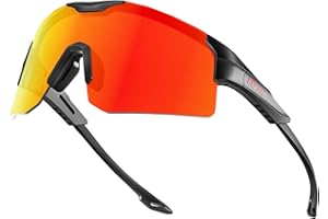 SCVCN Polarized Cycling Glasses Sport Sunglasses Men Women MTB Riding Glasses Mountain Bike Glasses Baseball Running Fishing