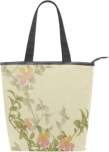 Amazon サイズキャンバス トートバッグ 花柄 エコバッグ 買い物バッグ Amazon サイズキャンバス トートバッグ 花柄 エコバッグ 買い物バッグ