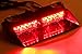 Jackey Awesome Car 16-led 18 Flashing Mode Emergency Vehicle Dash Warning Strobe Flash Light (Red)