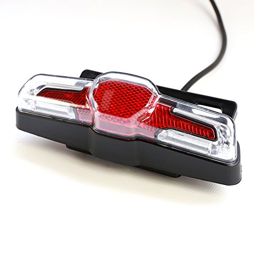 image for Greenergia Bicycle Rear Lights 36V48V Electric Vehicle Self-Flashing T