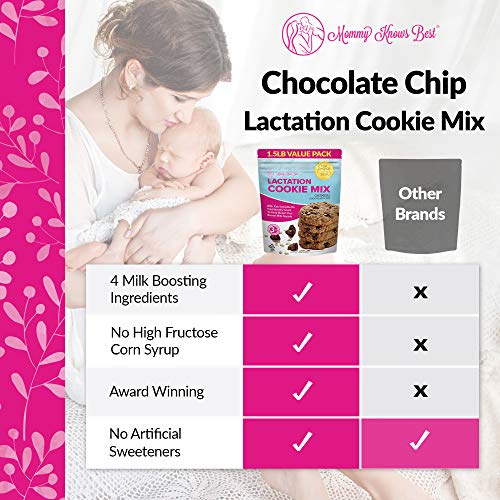 Lactation Cookies Mix Oatmeal Chocolate Chip Breastfeeding Cookie