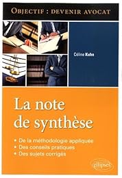 La  note de synthèse
