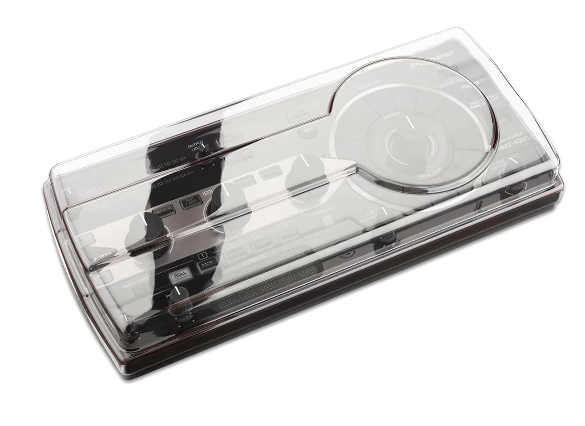 Decksaver Cover for Pioneer DJ RMX-1000 - Super-Durable Polycarbonate Protective lid in Smoked Clear Colour, Made in The UK - The DJs' Choice for Unbeatable Protection