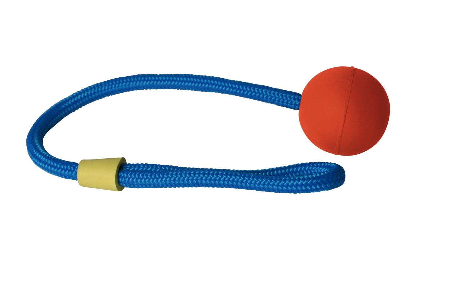 Martin Sellier 85180 Rubb N Roll Ball Rope Toy, 2.00", Mixed