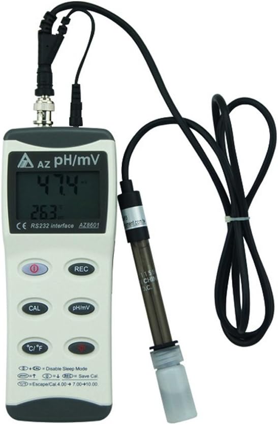 Digital PH ORP Temperature meter with probe AZ 8601 Handheld Precision Large LCD 3 in 1 water tester