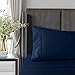 Utopia Bedding King Sheet Set – 4 Piece Bed Sheets for King Size Bed, Soft and Breathable Microfiber, Includes 1 Fitted Sheet, 1 Flat Sheet and 2 Pillowcases (Navy Blue)