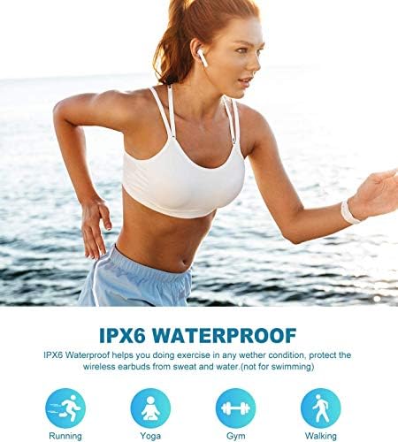 Écouteurs sans Fil Bluetooth 5.0 avec réduction de Bruit, écouteurs Sportifs avec IPX7 Écouteurs stéréo étanches dans l'oreille Intégré HD Mic Casques pour iPhone Android/Samsung - Bestbluetooth.fr Écouteurs sans Fil Bluetooth 5.0 avec réduction de Bruit, écouteurs Sportifs avec IPX7 Écouteurs stéréo étanches dans l'oreille Intégré HD Mic Casques pour iPhone Android/Samsung