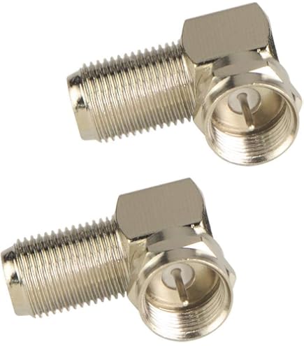 30 Pcs RG6 F-Type Torsion - Sur Coaxial Cable Coaxial RF Connecteur Male pour CCTV Camera
