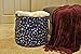 Large Eco-Friendly Canvas Toy Storage Baskets Storage Bins Nursery Bins with Handles (Navy Blue) by Cobei Homegoods