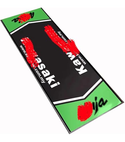 Amazon.com: wibeart Parking Mat for Ninja ZX-6R Series Motorcycle