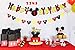 Mickey Mouse Party Supplies Kits, Minnie Happy Birthday Banner, Garland and Welcome Hanger for Baby Kids Shower Theme Parties Decoration