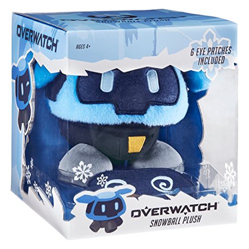 Official overwatch snowball plush toy in package from b…