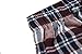 CYZ Men's 100% Cotton Super Soft Flannel Plaid Pajama Pa-RumRaisinClintonPlaid-M