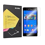 Kuxiu Premium Tempered Glass Screen Protector for Sony Xperia Z3V D6708 Verizon