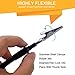 Vacnite Helping Hands Third Hand Soldering Tool and Vise - Daylight LED 3X Magnifying Lamp Rechargeable with 3 Adjustable Light Settings, Enhanced Base