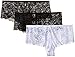 Felina Women's Lush Lace Cheeky Boy (Pack of 3)