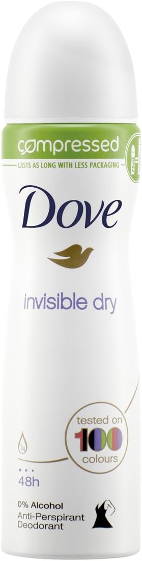 Dove Invisible Dry Antiperspirant Deodorant Aerosol 75 ml Compressed Compressed