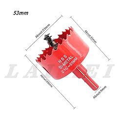 Hole Saw Drill Bit LAIWEI HSS Hole Cutter with