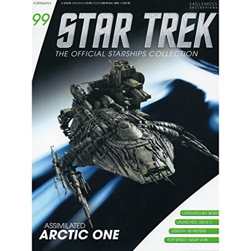 Star Trek Assimilated Arctic One Model with Magazine #99 by Eaglemoss