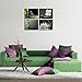 VVOVV Wall Decor Zen Wall Decor Zen Stone Elegant Lotus Flower Painting Green Bamboo Wall Pictures Bathroom Spa Room Decor Framed Gallery Wrap 12