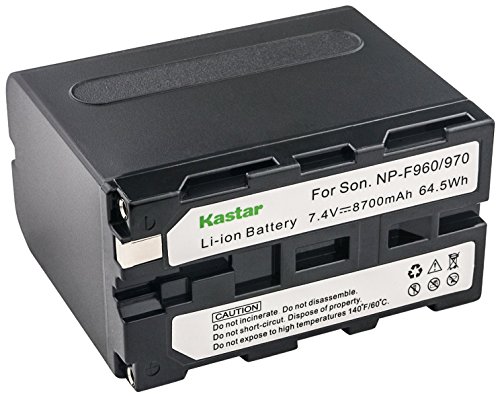 Kastar Replacement Battery for Sony NP-F960 NP-F970 NP-F975 and Sony Camcorders