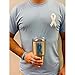Light Blue Ribbon Awareness Silicone Bracelet 25 Pack