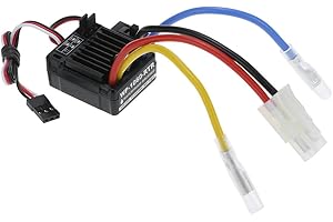 Goolsky WP-1060-RTR Waterproof Brushed 2S-3S 60A ESC for 1/10 Tamiya Traxxas Redcat HSP HPI RC Car