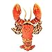 Lazada Realistic Stuffed Lobsters Cute Dolls Plush Lobster Toys Red 12