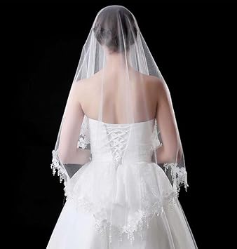 simple wedding veil styles