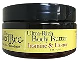 The Naked Bee Jasmine And Honey Body Butter, 8 Ounce