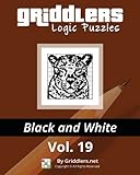 Griddlers Logic Puzzles: Black and White (Volume 19)