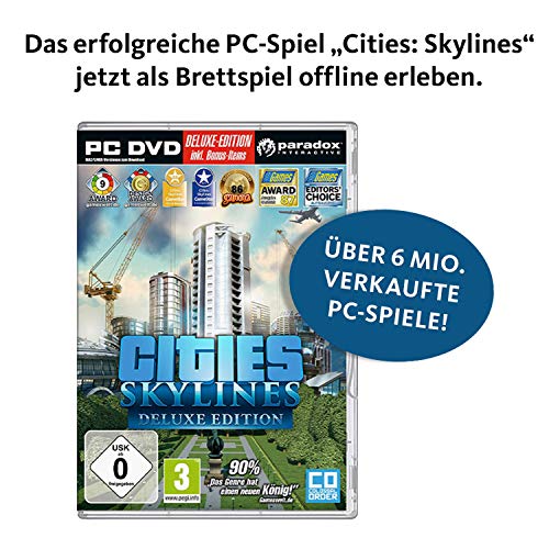 Kosmos 691462 - Cities: Skylines, Das Brettspiel zum PC-Spiel, Für 1 bis 4 Spieler ab 10 Jahren – Bild 5