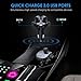 Bluetooth FM Transmitter, Wallfire Wireless Radio Transmitter Adapter Car Kit, Quick Charge QC3.0 with Dual USB Ports, Hands Free Calling for iPhone, Samsung, etc.