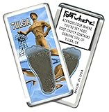 Tulsa “FootWhere” Souvenir Fridge Magnet. Made