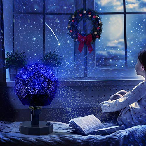 image for Lisnec DIY Night Light Baby Star Projector, Star Sky Night Light, Mult