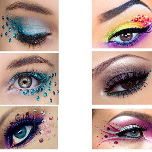 4 Self+Adhesive+Rhinestone+Stickers+Embellishments+Christmas