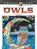 Creative Haven Owls Coloring Book (Adult Coloring) (Paperback)