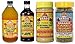 Bragg's Nutritional Variety Collection Includes: Apple Cider Vinegar, Liquid Amino Acids, Nutritional Yeast Seasoning, and Organic Herbs And Spices Seasoning - Sea Kelp