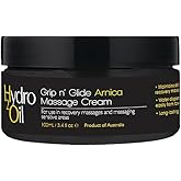 Hydro 2 Oil Massage Cream Arnica 3.4 fl oz - Water Dispersible Formula with Nourishing Ingredients for a Relaxing and Soothing Massage