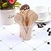 Cooraby 150 Pack Mini Wooden Spoons Ice Cream Dessert Spoons Disposable Natural Wooden Utensils for Parties, Events and Weddings