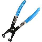 Renekton Hose Clamp Plier Swivel Flat Band for Removal and Installation of Flat-Band or Ring-Type Hose Clamps